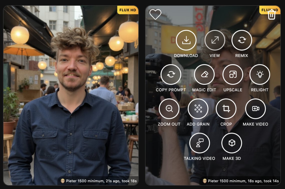 Redesigning Photo AI Hover Menu for Multiple Generative Functions