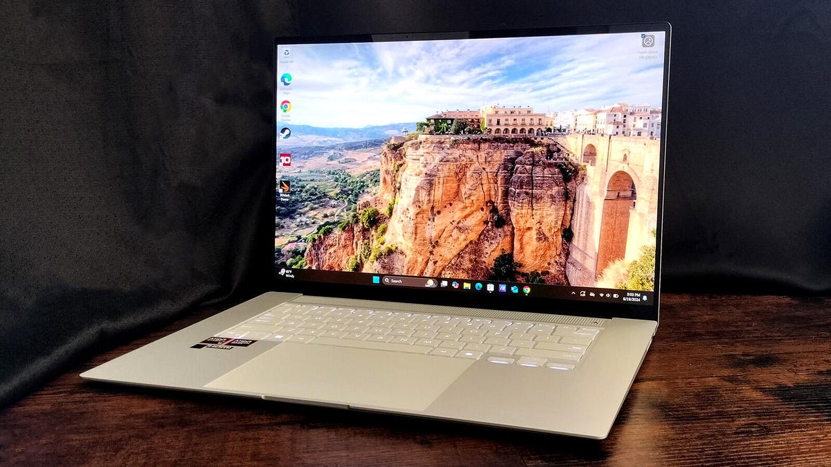 Asus Zenbook S 16 laptop features unique design and OLED display