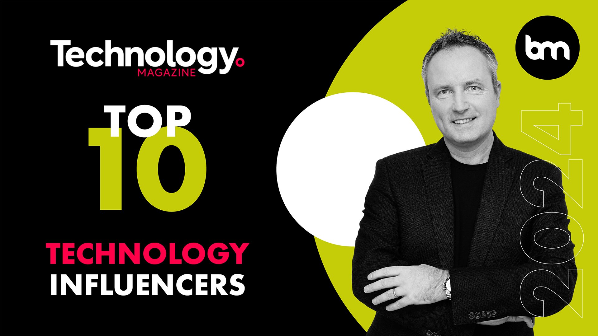 Tech Influencer Named Top 10 by Technology Magazine