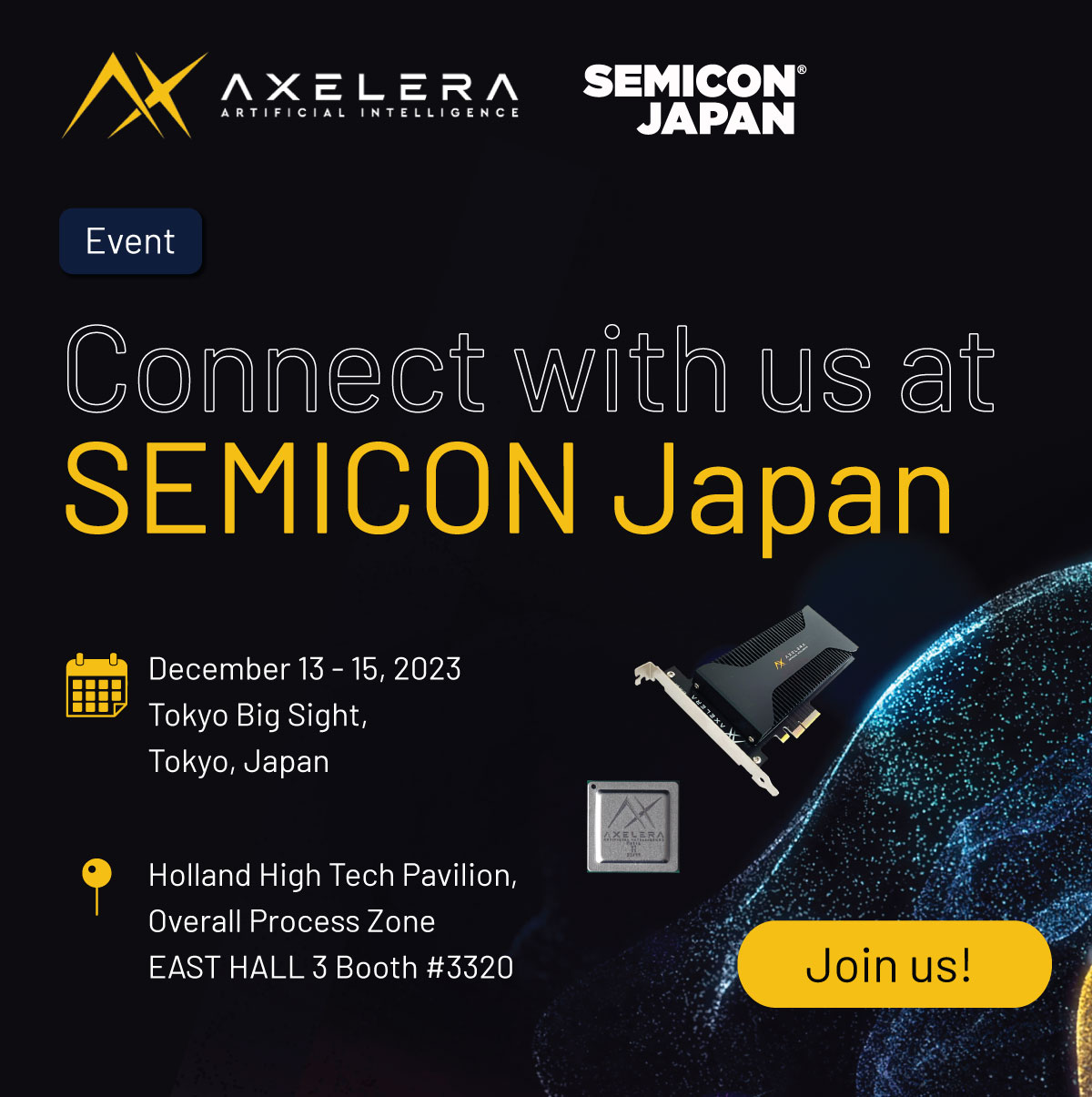 Edge AI Computer Vision Solutions at Semicon Japan 2023