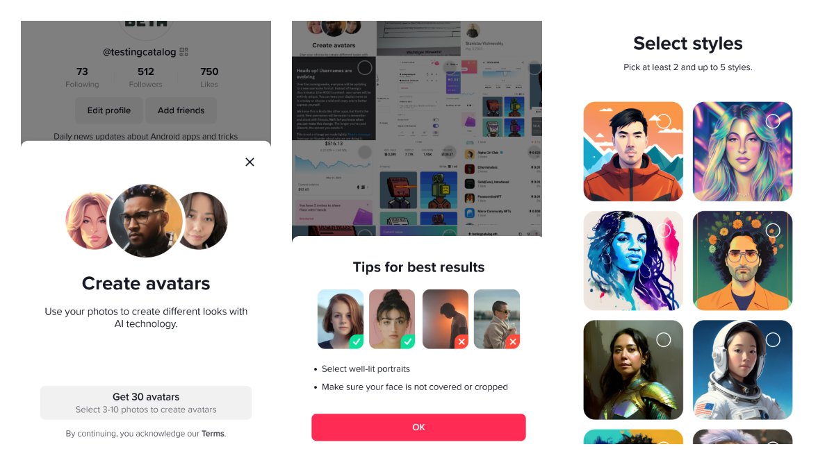 TikTok Expands Generative AI Avatar Feature to More Users