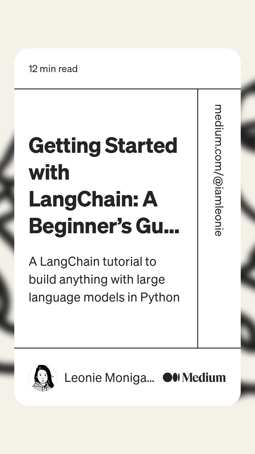 Getting Started with LangChain: Building LLM Applications