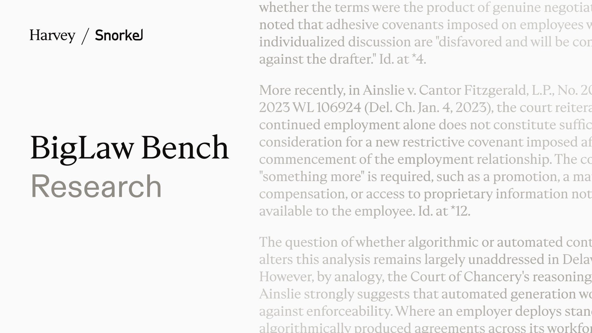 BigLaw Bench: Evaluating AI Legal Research Capabilities