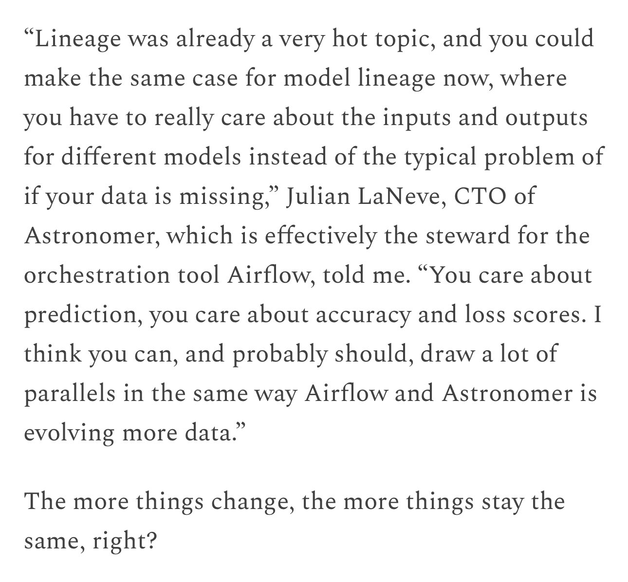AI Data Lineage: Revisiting Pipeline Tracking Challenges