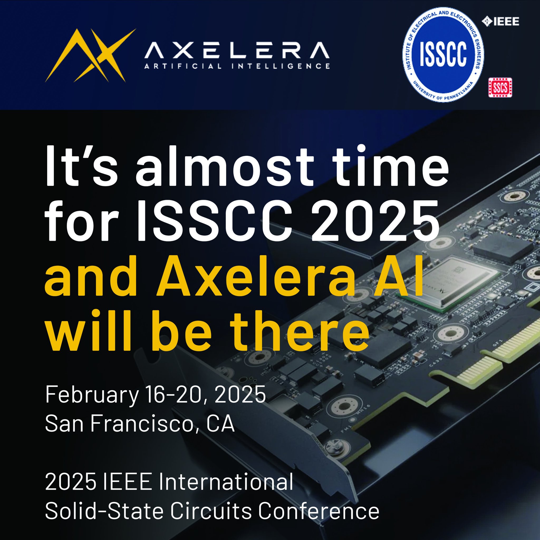 Axelera AI Showcases Edge AI Innovation at ISSCC2025