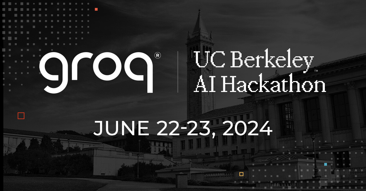 Groq at UC Berkeley AI Hackathon with Special API Rates