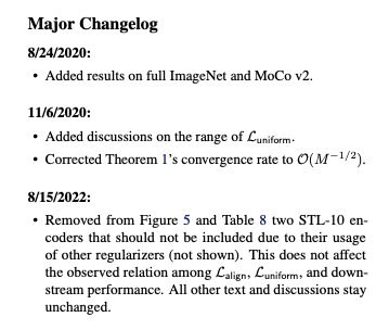 Research Papers Should Include Changelog Sections