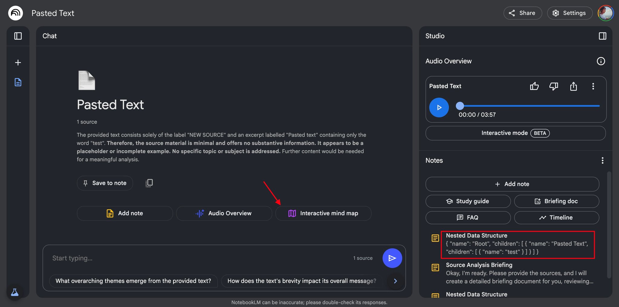 Google Developing Interactive Mindmaps for NotebookLM