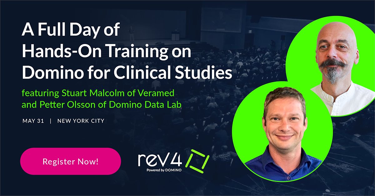 Python Clinical Trial Training at Rev4 Conference