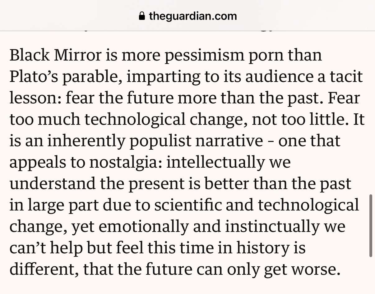 Black Mirror Propaganda Technology Produces More Utopian Than Dystopian Outcomes