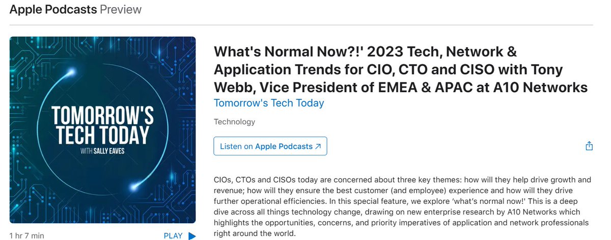 2023 Tech Trends: AI, Networks, IoT Podcast Episode
