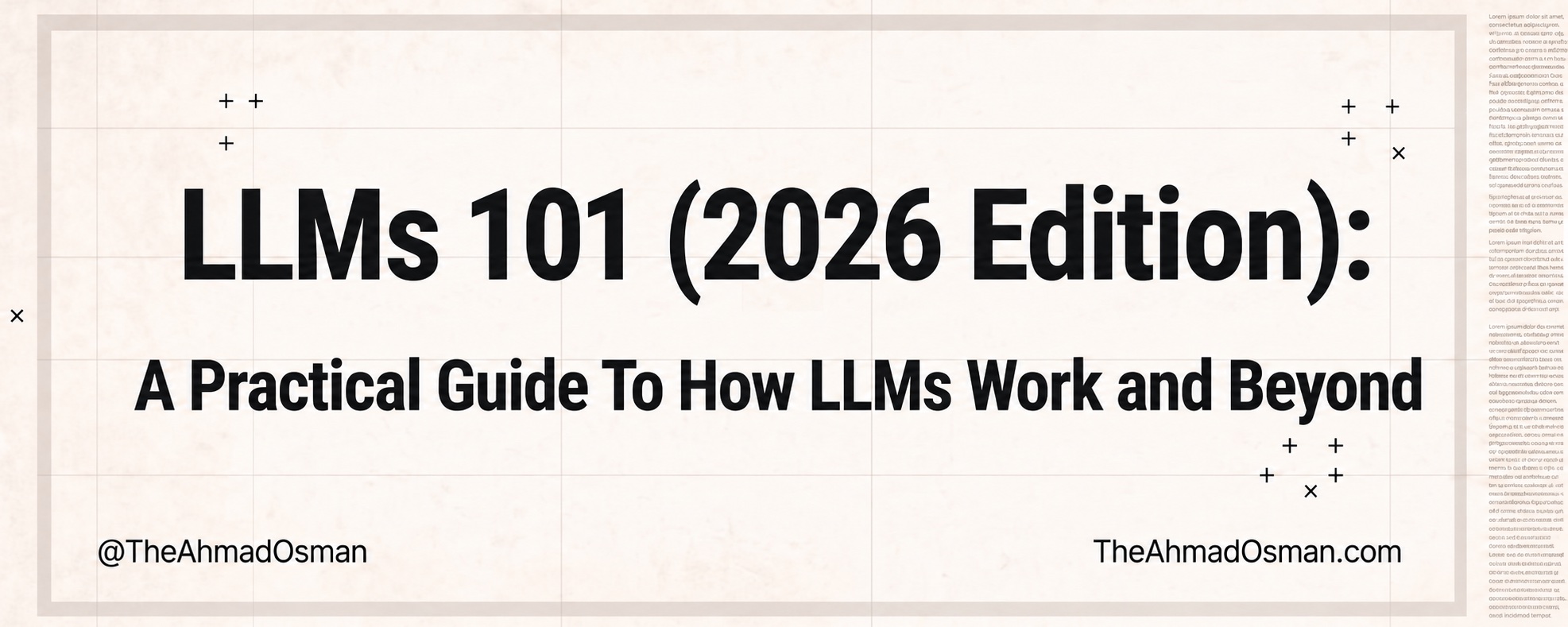 Free online book covers LLM concepts for all backgrounds