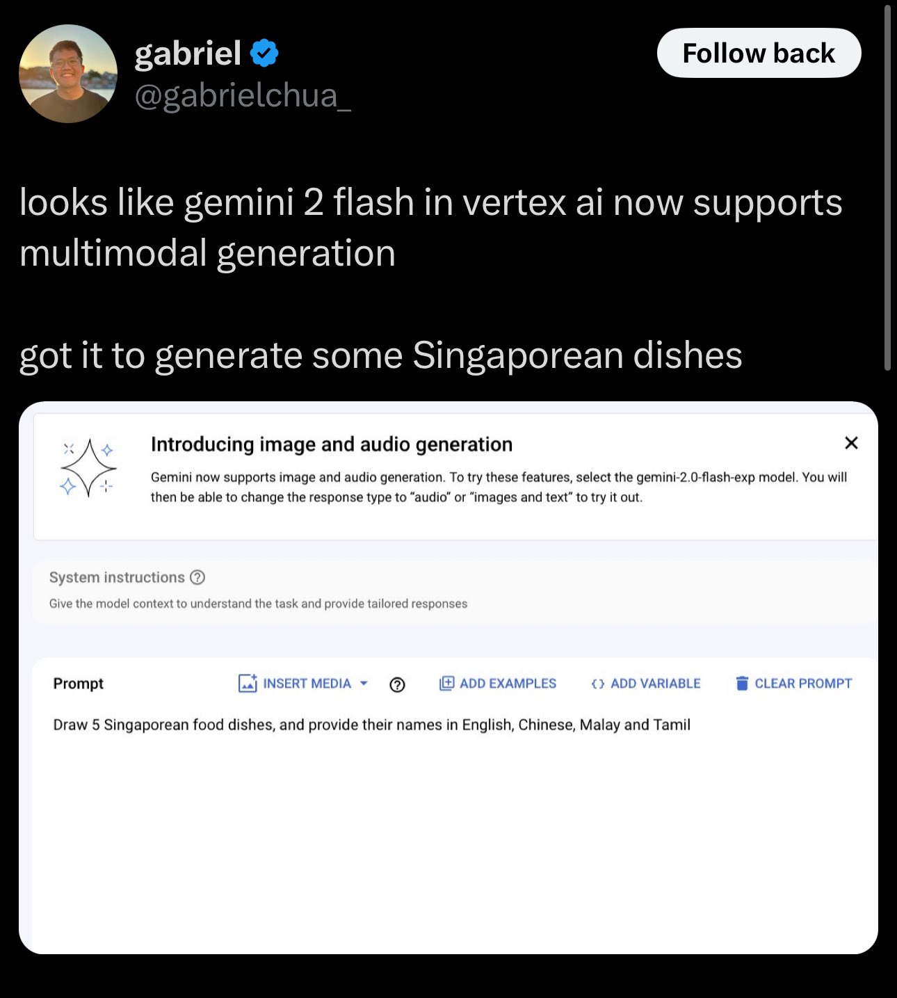 Google enables multimodal image outputs from Gemini Flash 2.0 on Vertex AI