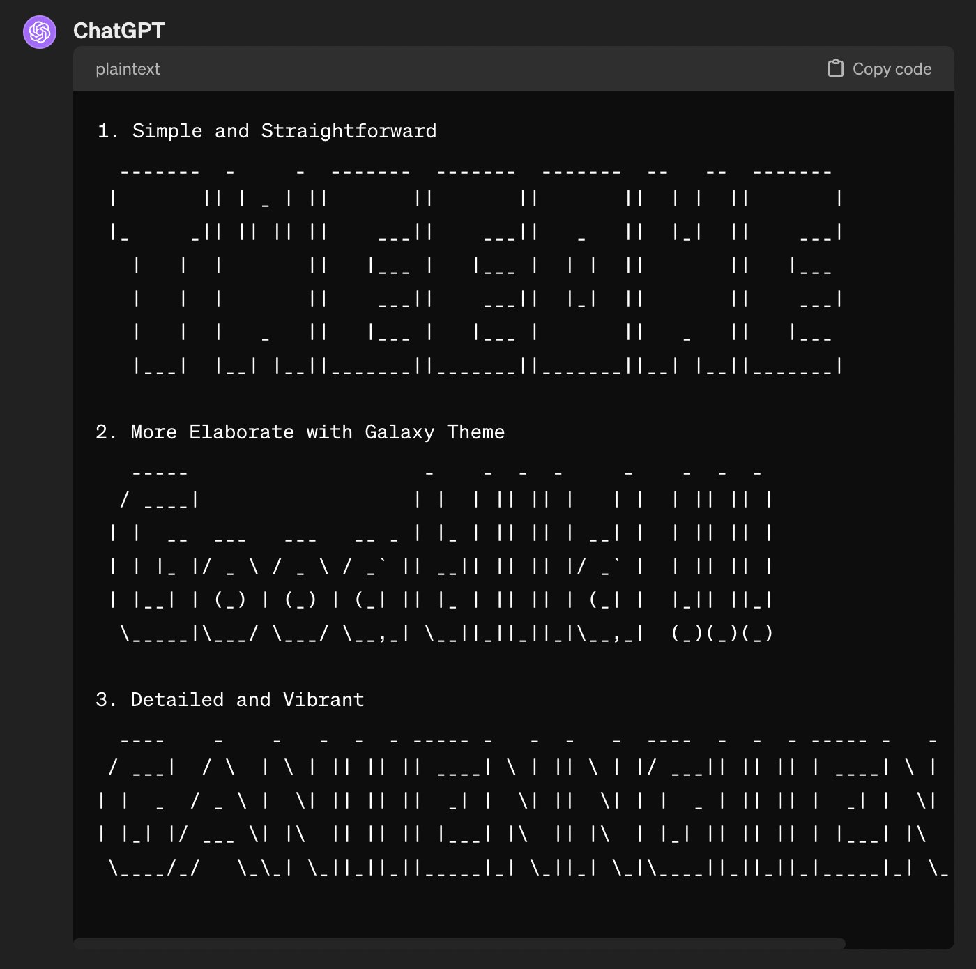 Comparison of Claude and ChatGPT for generating logos