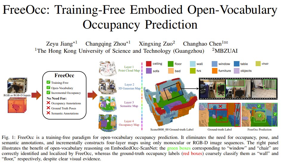 FreeOcc: Training-Free Open-Vocabulary Occupancy Predictor