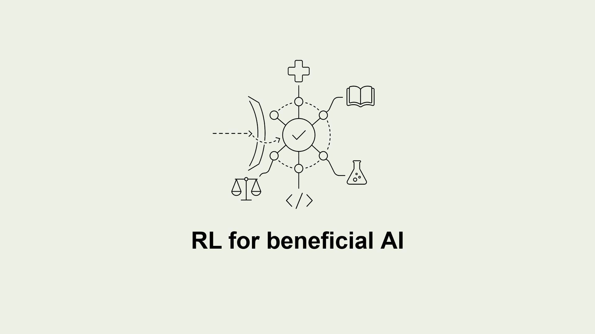 Reinforcement learning for broadly persistent beneficial models