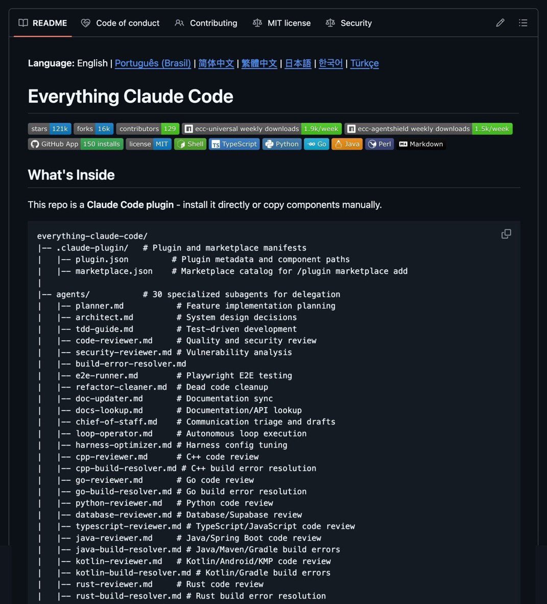 Everything Claude Code: the most complete open source toolkit