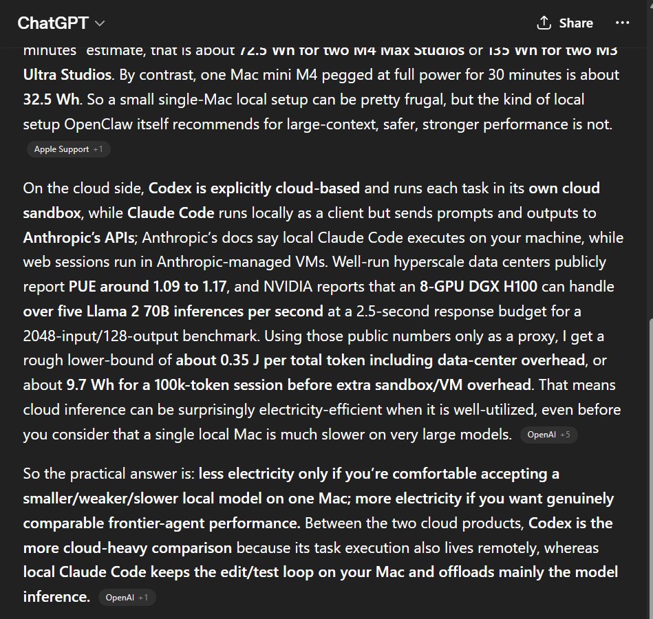 AI models debate power usage of local OpenClaw on Mac