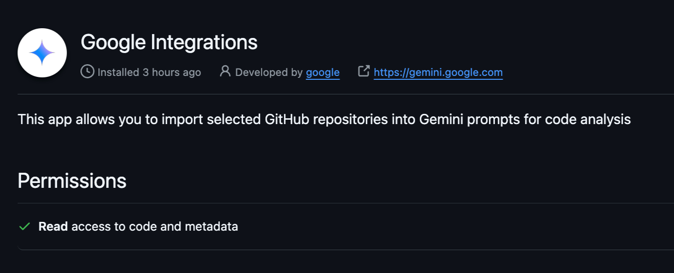 Google integrates GitHub with Gemini for code chat