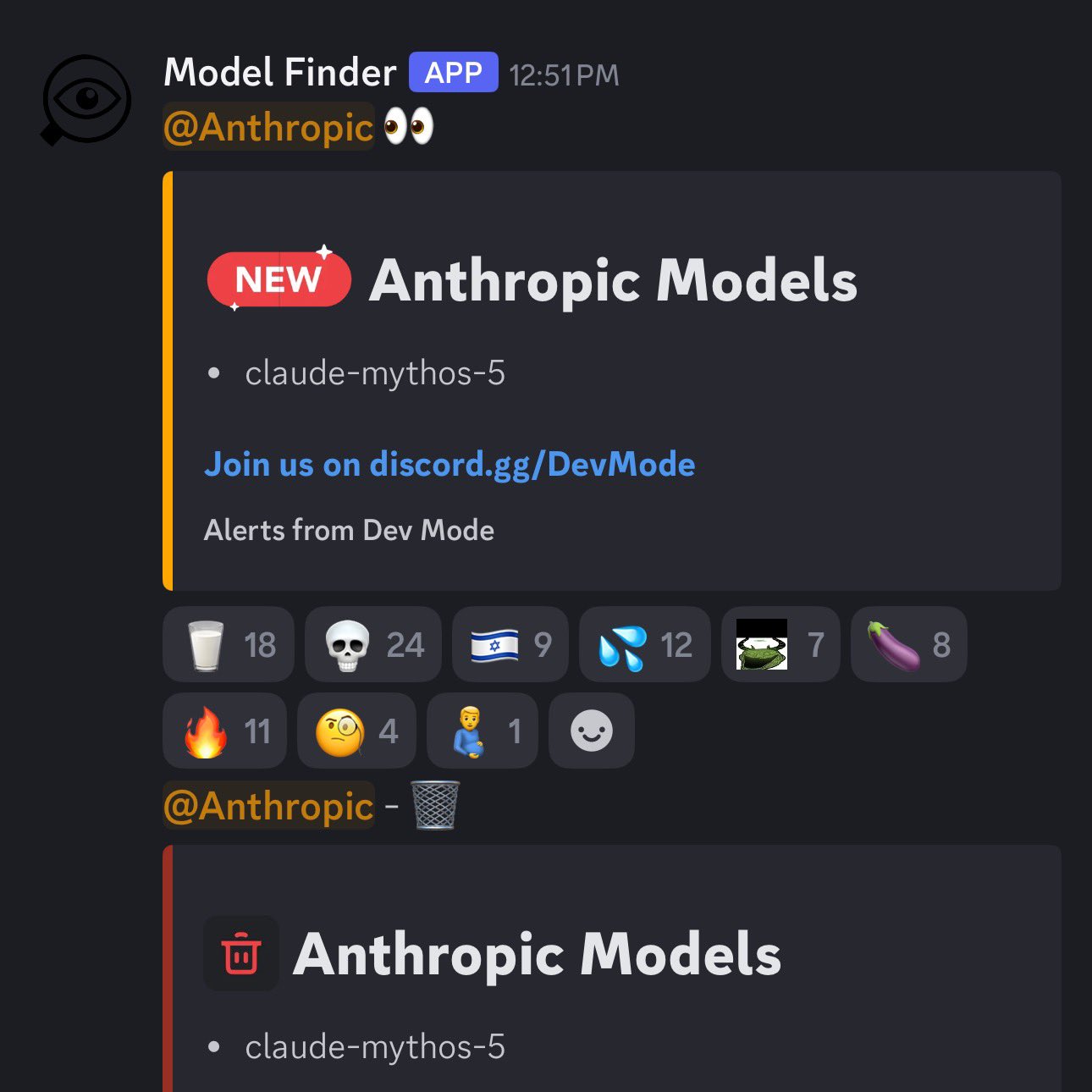 New Claude Mythos 5 Model Slug Spotted; New Model Class Coming?