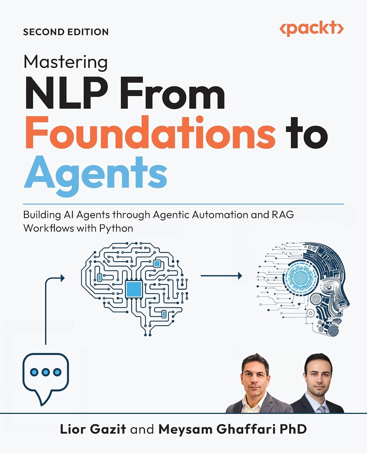 Book on NLP from foundations to agents with RAG pipelines