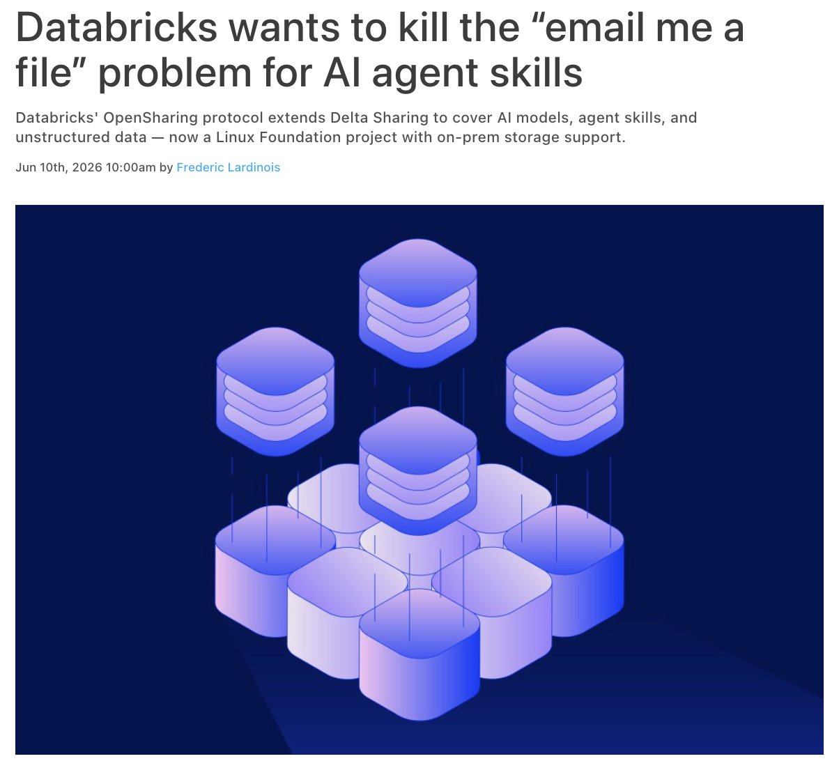 Agentic AI lacks standard protocol for sharing assets across platforms