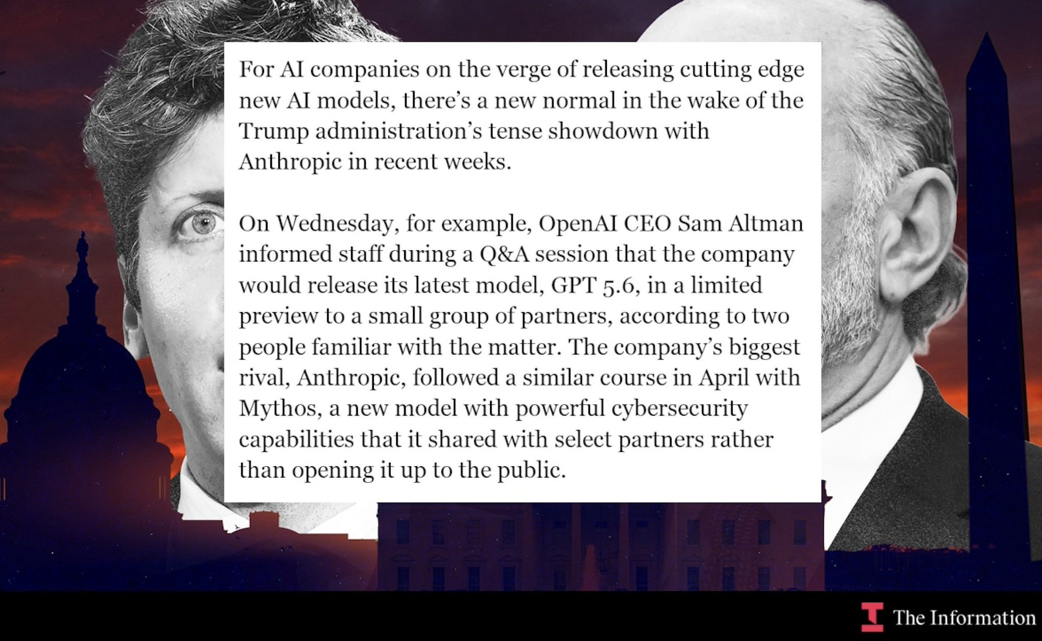 OpenAI to release GPT-5.6 limited preview at US government request