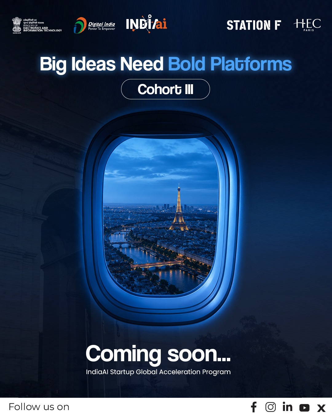 IndiaAI Startup Global Acceleration Program Cohort III Announced