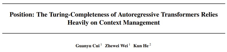 Autoregressive Transformers Not Turing-Complete with Fixed Settings