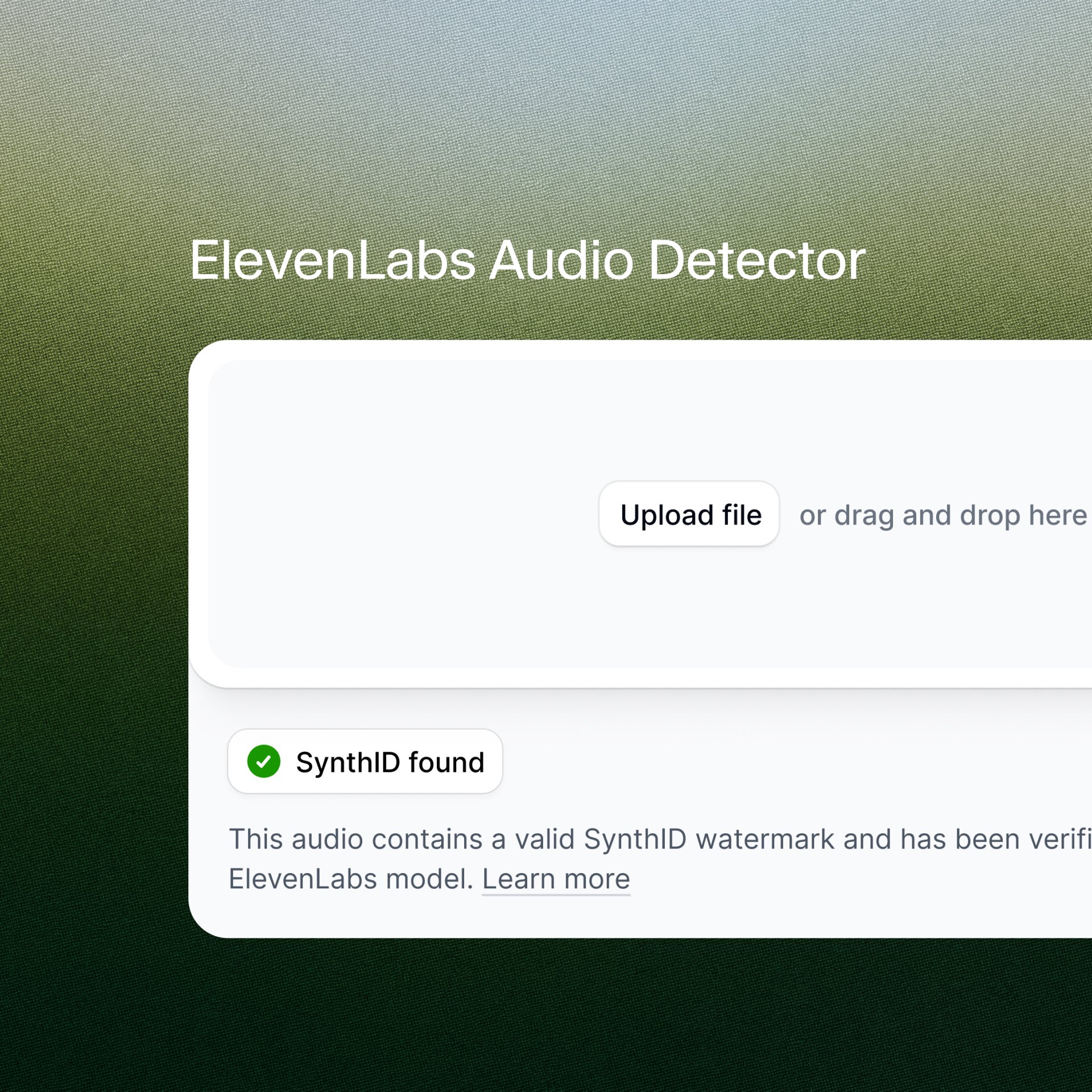 ElevenLabs and Google DeepMind embed SynthID watermark in AI audio