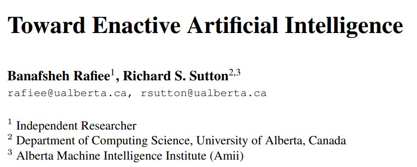 Enactive AI: Learning by Acting, Not Just Processing Data
