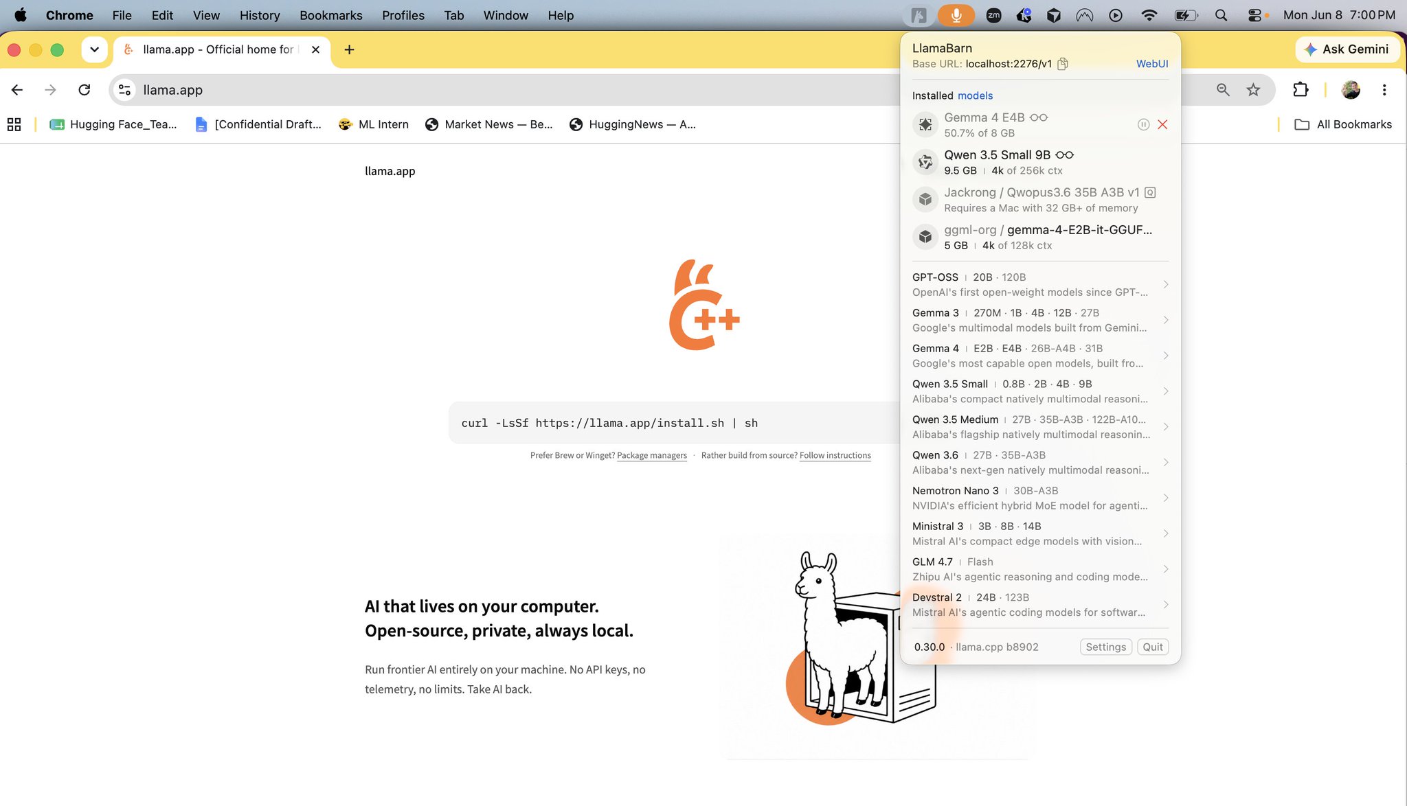 Preparing NYC flight offline with local AI and llamacpp