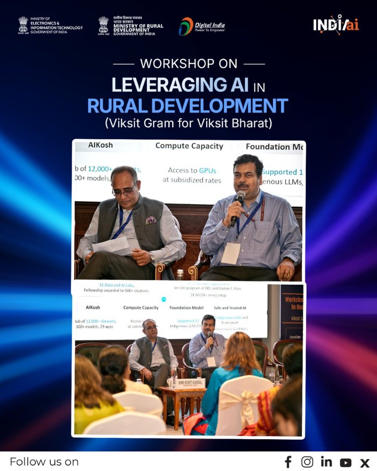 IndiaAI Mission: Building AI for Rural Development