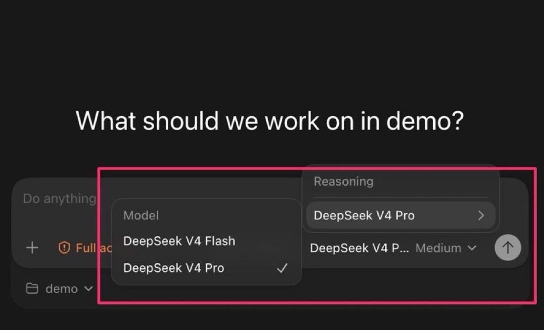 Any LLM can run on Codex, not just OpenAI