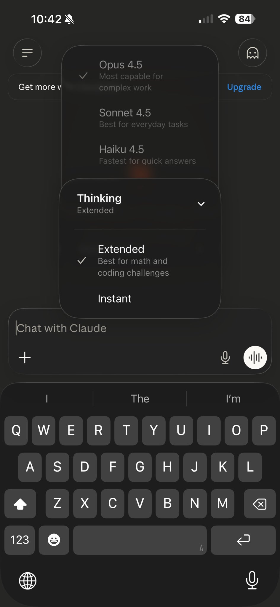 Claude Code to get prompt suggestions and new Thinking effort selector