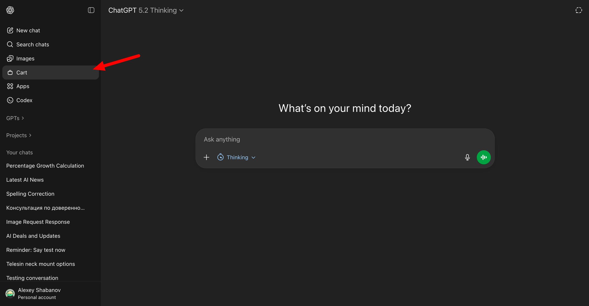 OpenAI works on shopping cart and personalization for ChatGPT