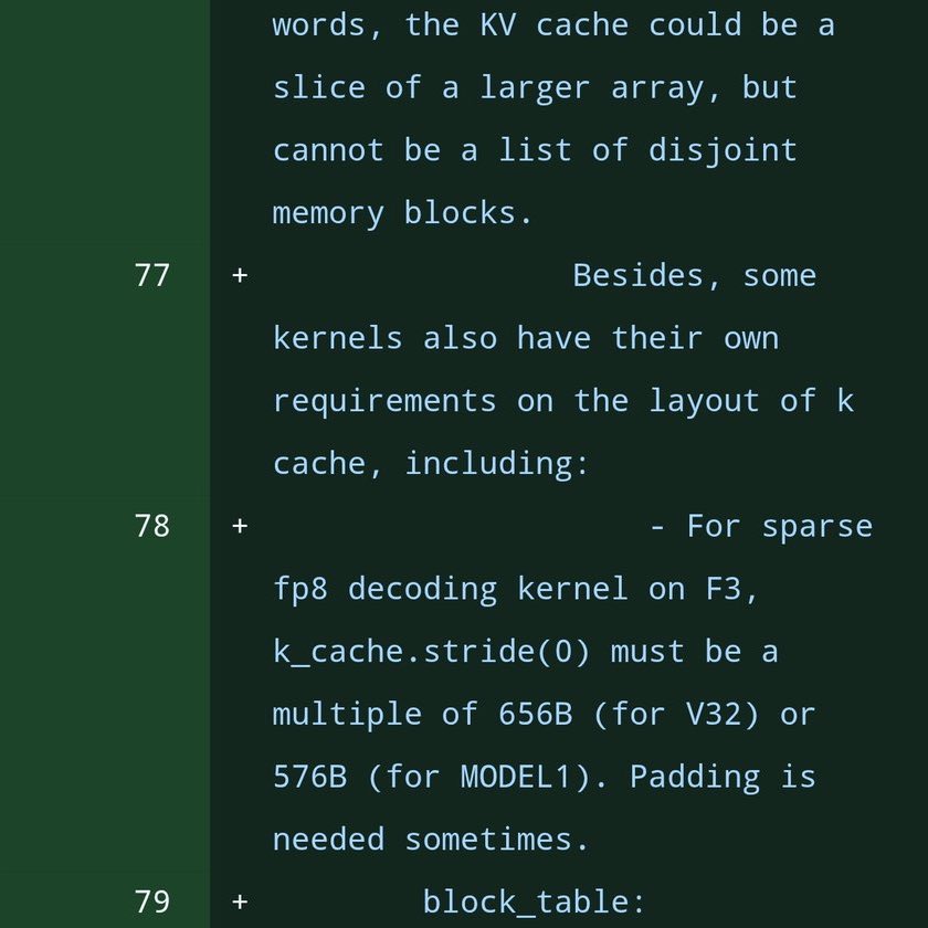 DeepSeek repo references new model1 and FlashMLA attention kernels
