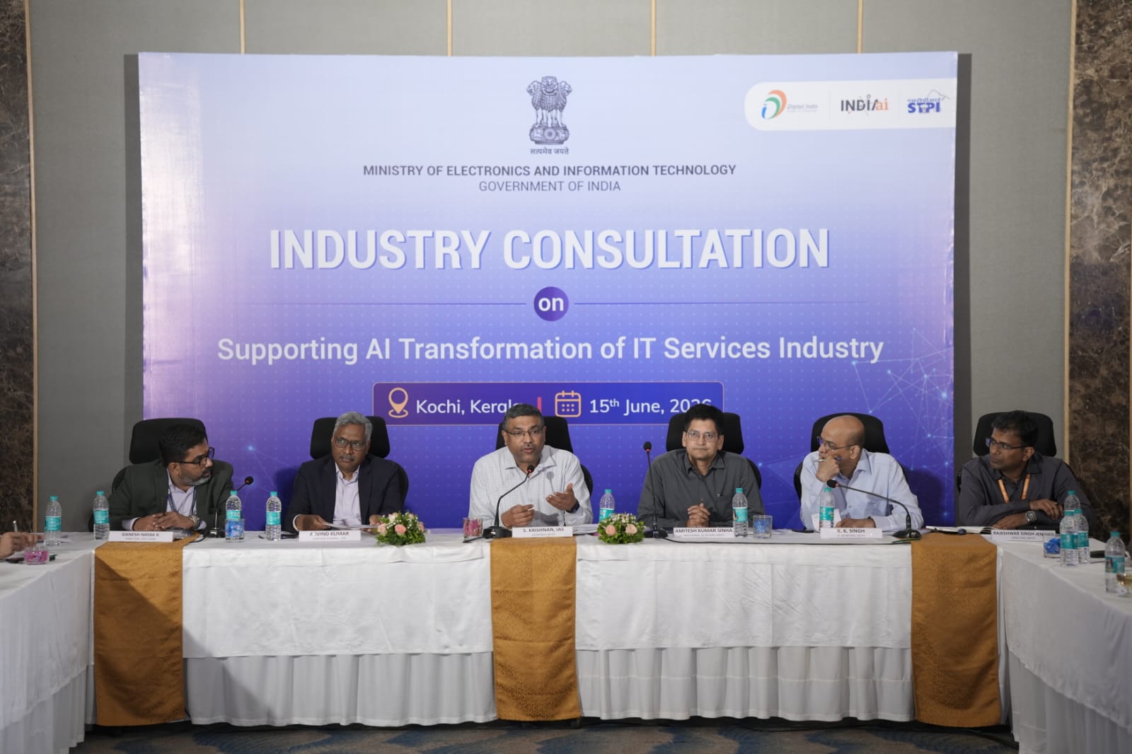 GoI MeitY convenes Industry Consultation on AI Transformation in Kochi