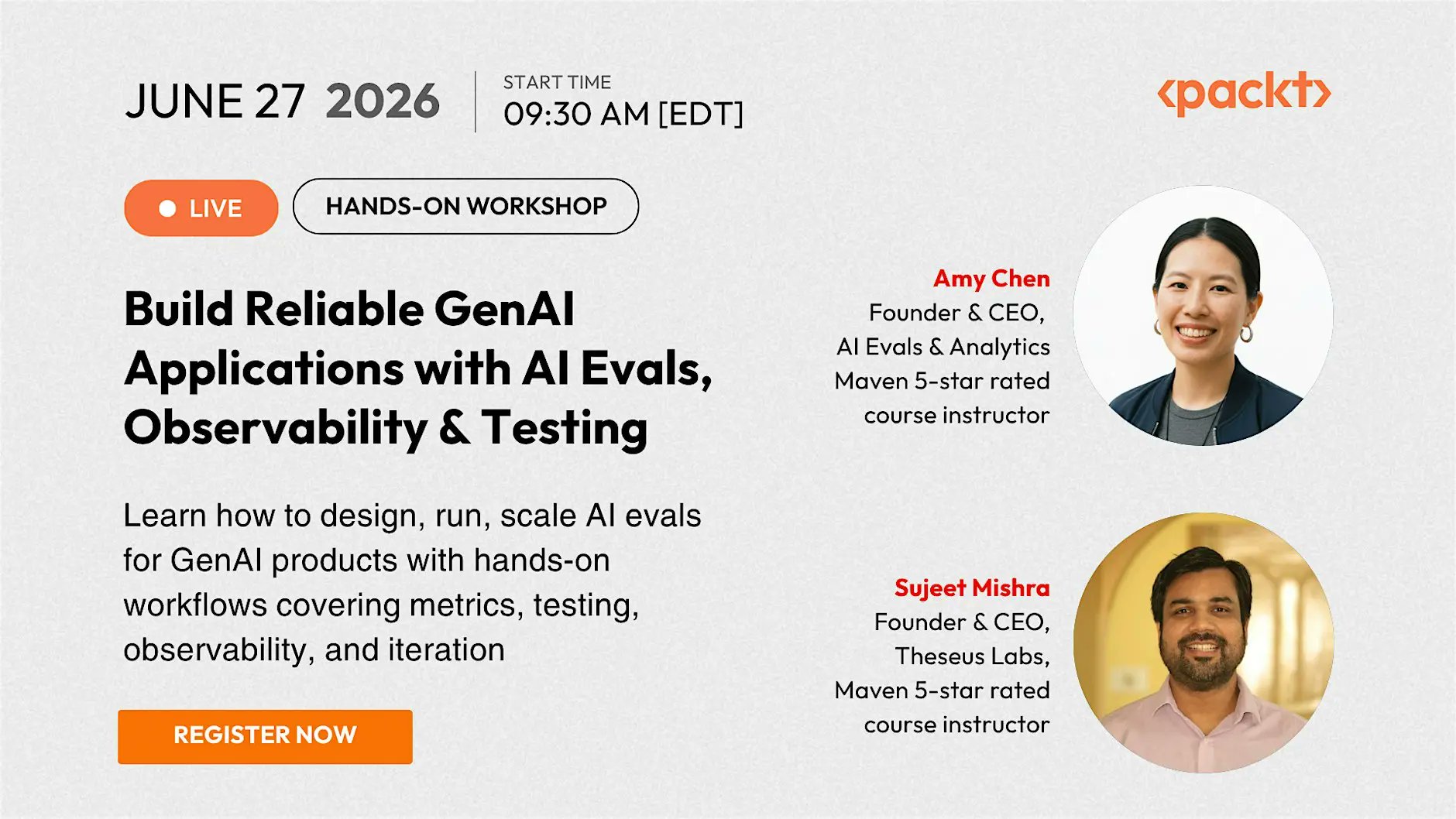 Workshop: Create Reliable GenAI Applications with Evaluations, Observability, and Testing