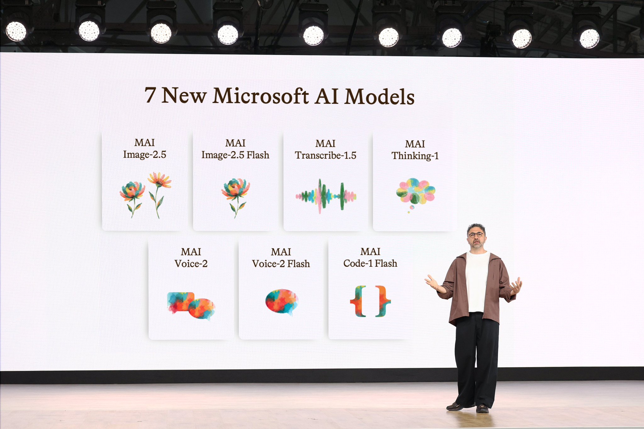 Mustafa Suleyman announces seven new world-class MAI models