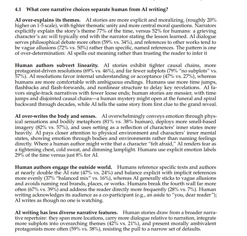 Paper: Differences Between AI and Human Narrative Styles