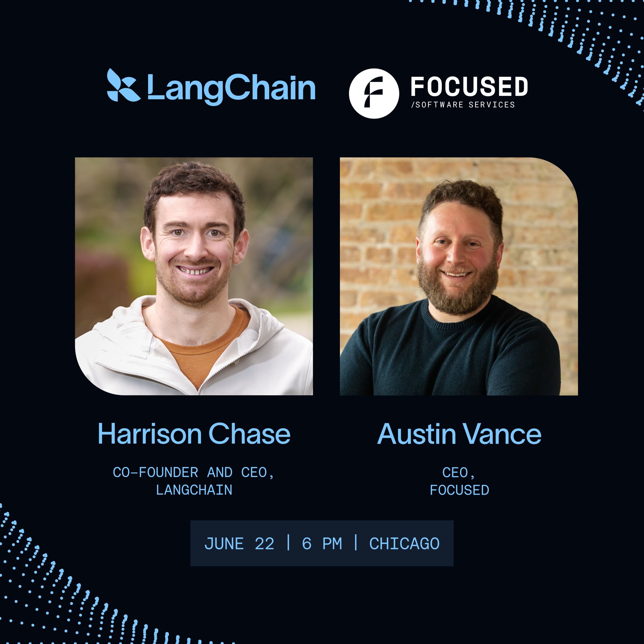 LangChain Chicago event featuring United on Deep Agents