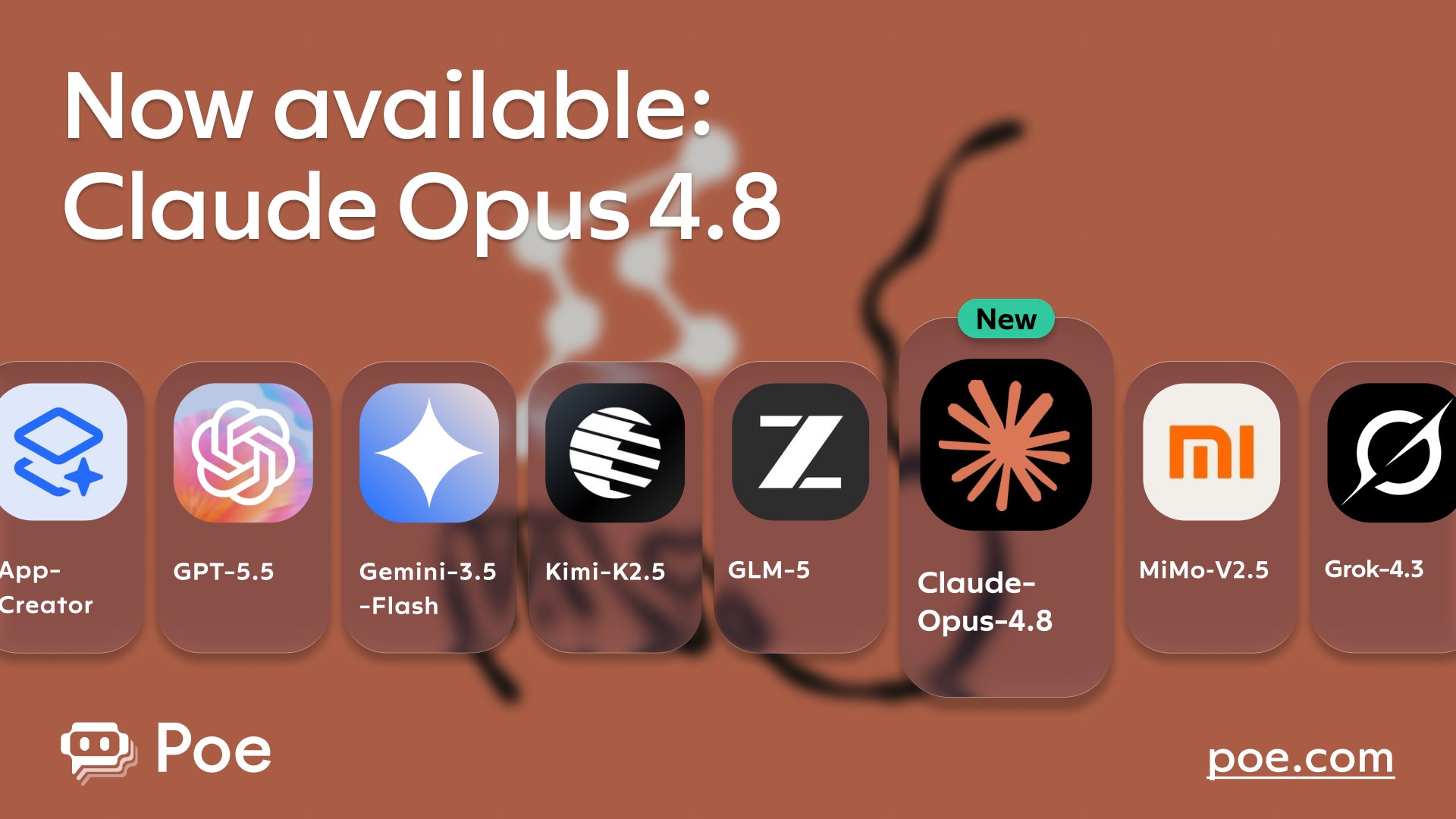 Claude Opus 4.8 Now Available on Poe with Enhanced Enterprise Capabilities