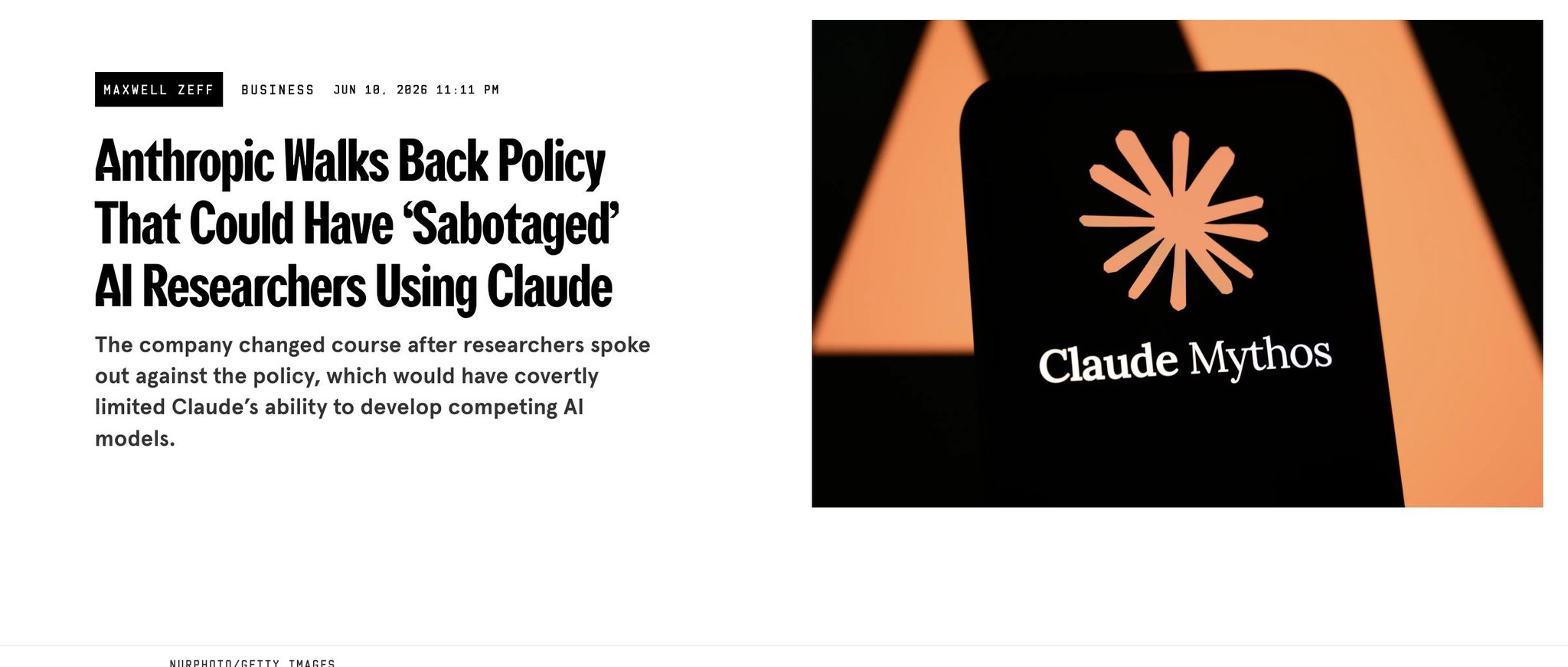 Anthropic backs down on invisible sabotage of Fable