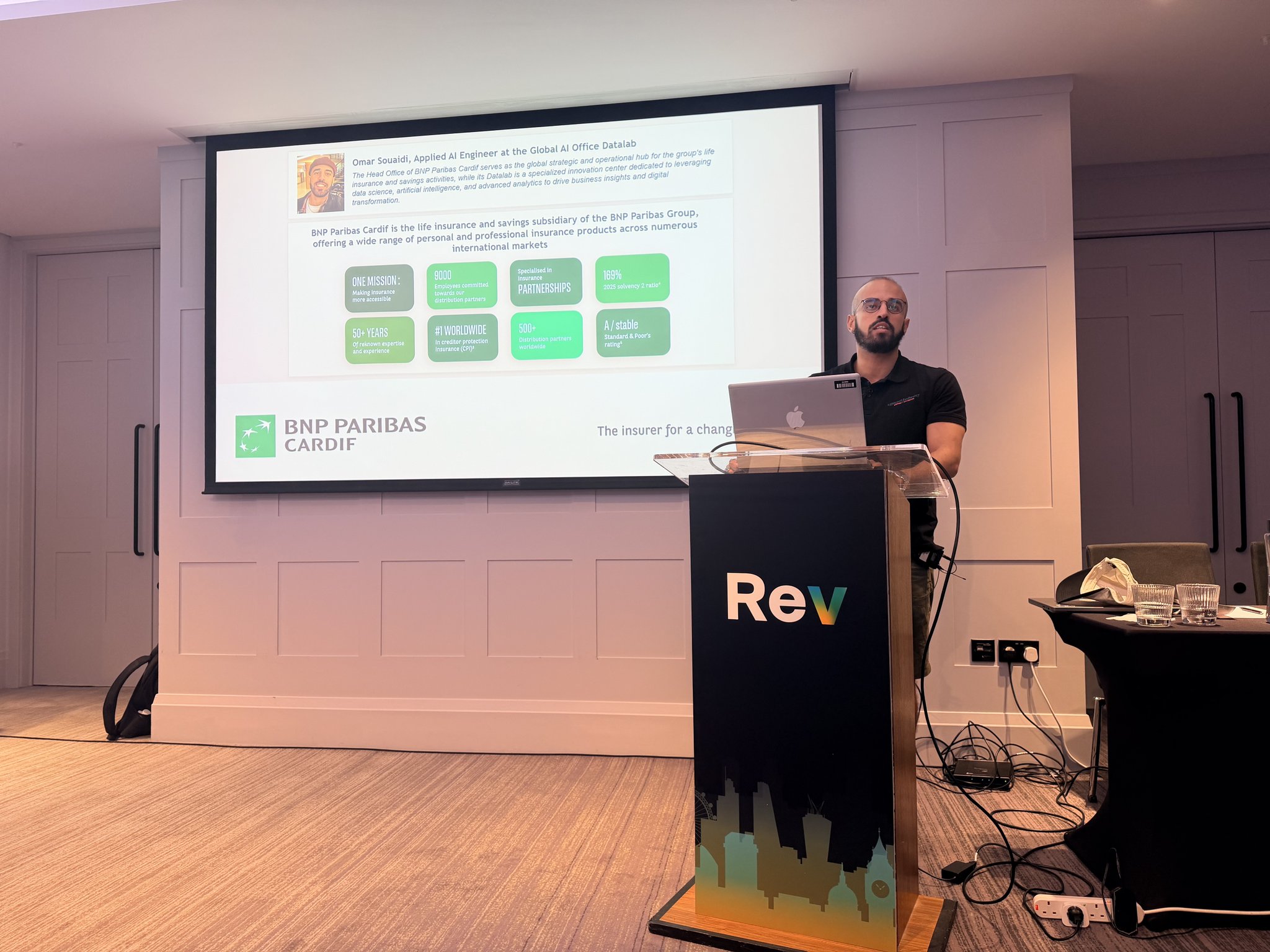 Omar Souaidi builds AI verbatim analyzer on Domino