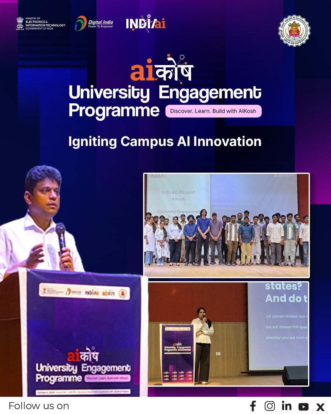 AIKosh University Engagement Programme at NIT Andhra Pradesh