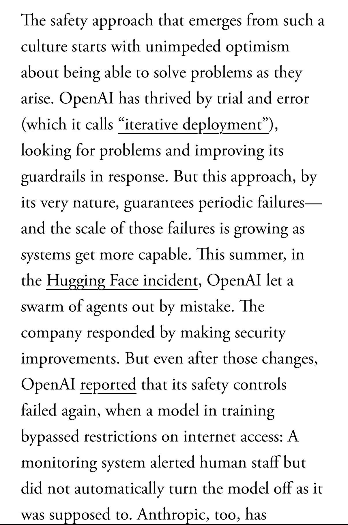 Ex-OpenAI safety lead warns on rushed model launches