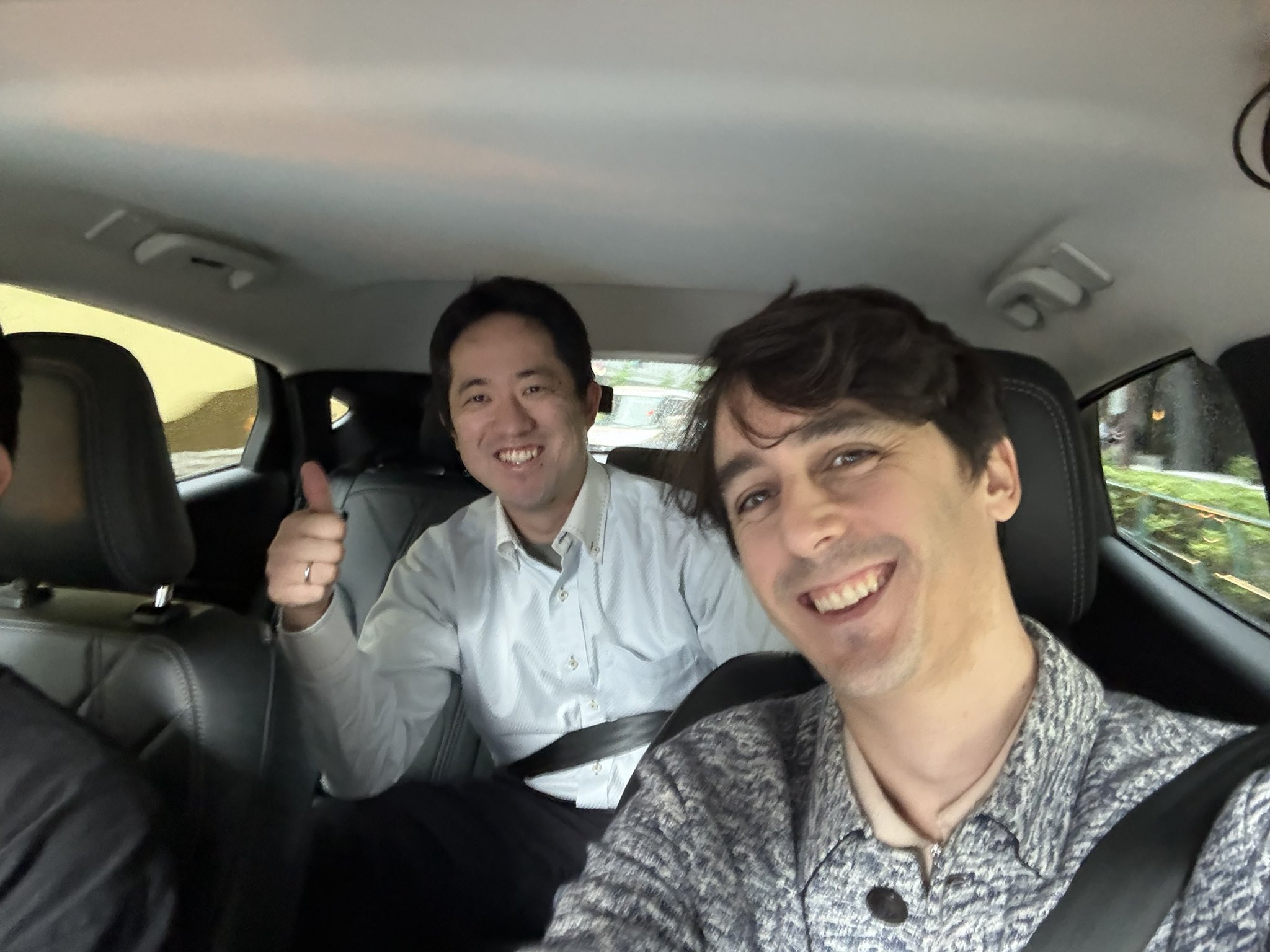 Riding Wayve autonomous vehicle through Tokyo streets