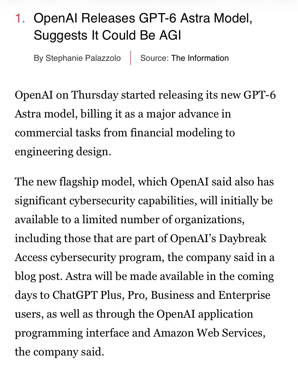 Critique of OpenAI’s AGI claims and AI controllability