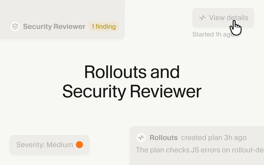 Rollouts cloud agent auto-fixes regressions by opening issues